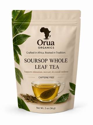 100% Whole Soursop Leaves • Naturally Caffeine-Free
