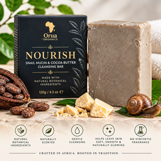 Nourish | Snail Mucin & Cocoa Butter Moisturizing Cleansing Bar